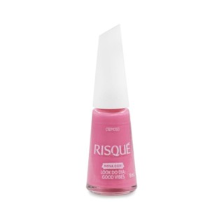 Esmalte Risqué Crem Look Dia Good Vib 8ml em Oferta na Shopee