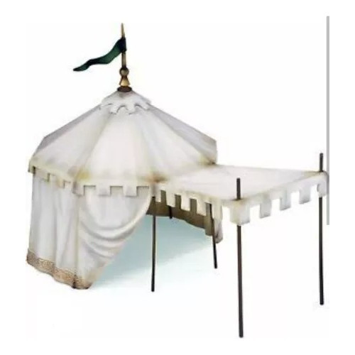 Schleich - 40193 - Miniatura de Tenda Medieval Miniatura Colecionável Raridade!