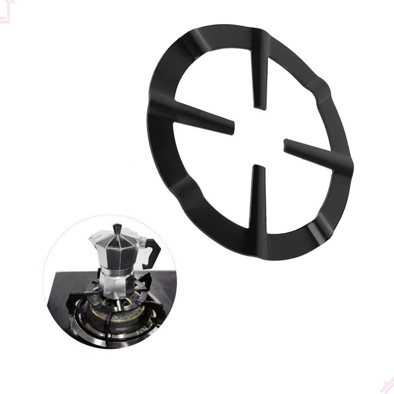Base De Cafeteira Italiana Suporte Metal Preto Redutor Boca De Fogão