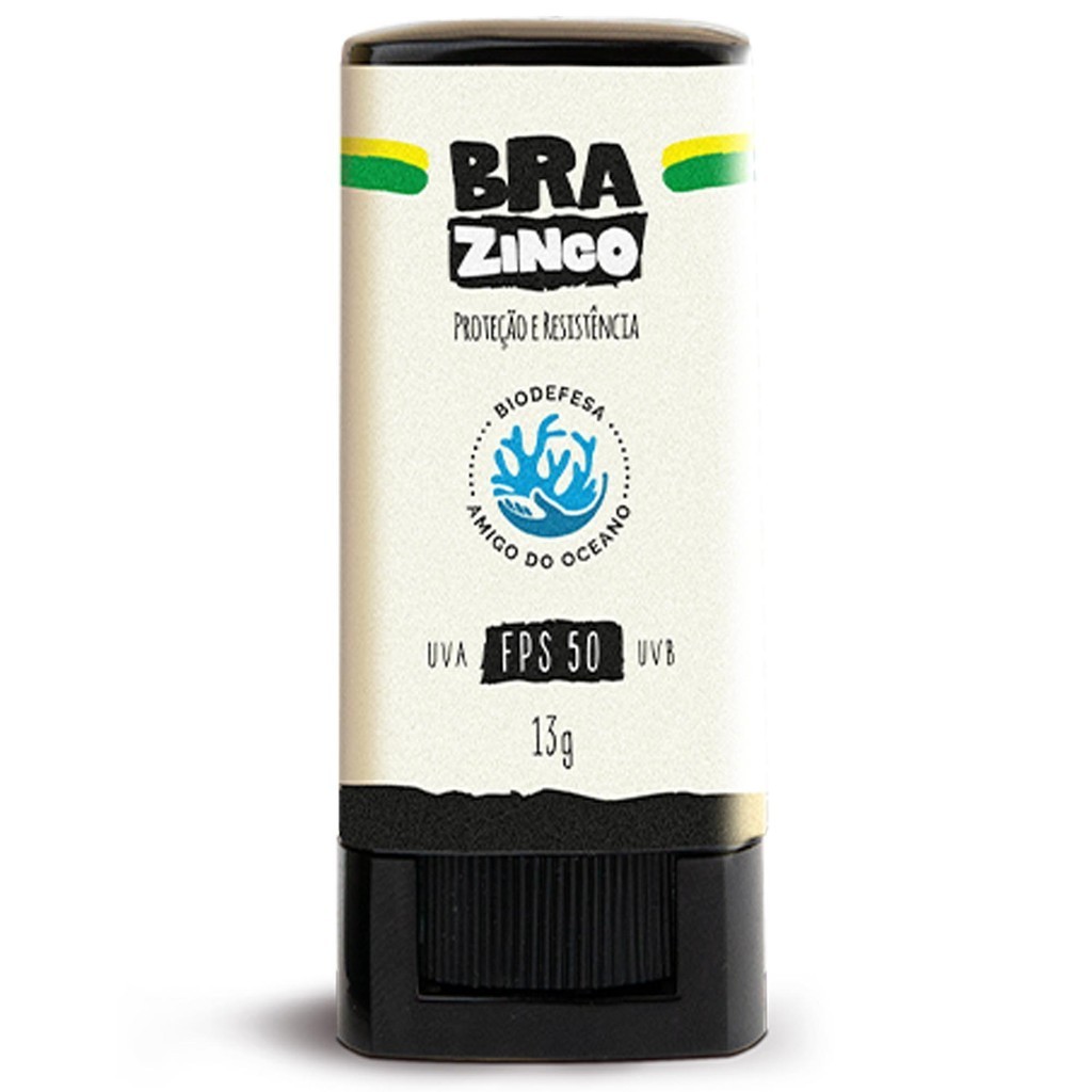 Protetor Solar Facial Brazinco FPS50 13g (INCOLOR)