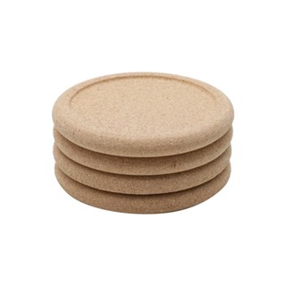 4 Porta Copos Wolff Cortiça 10cm