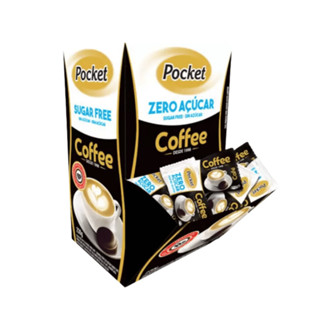 Bala de Café Zero Açúcar Riclan Pocket 230g (Cx c/100un) – Sem Açúcar e Sabor Intenso em Oferta na Shopee