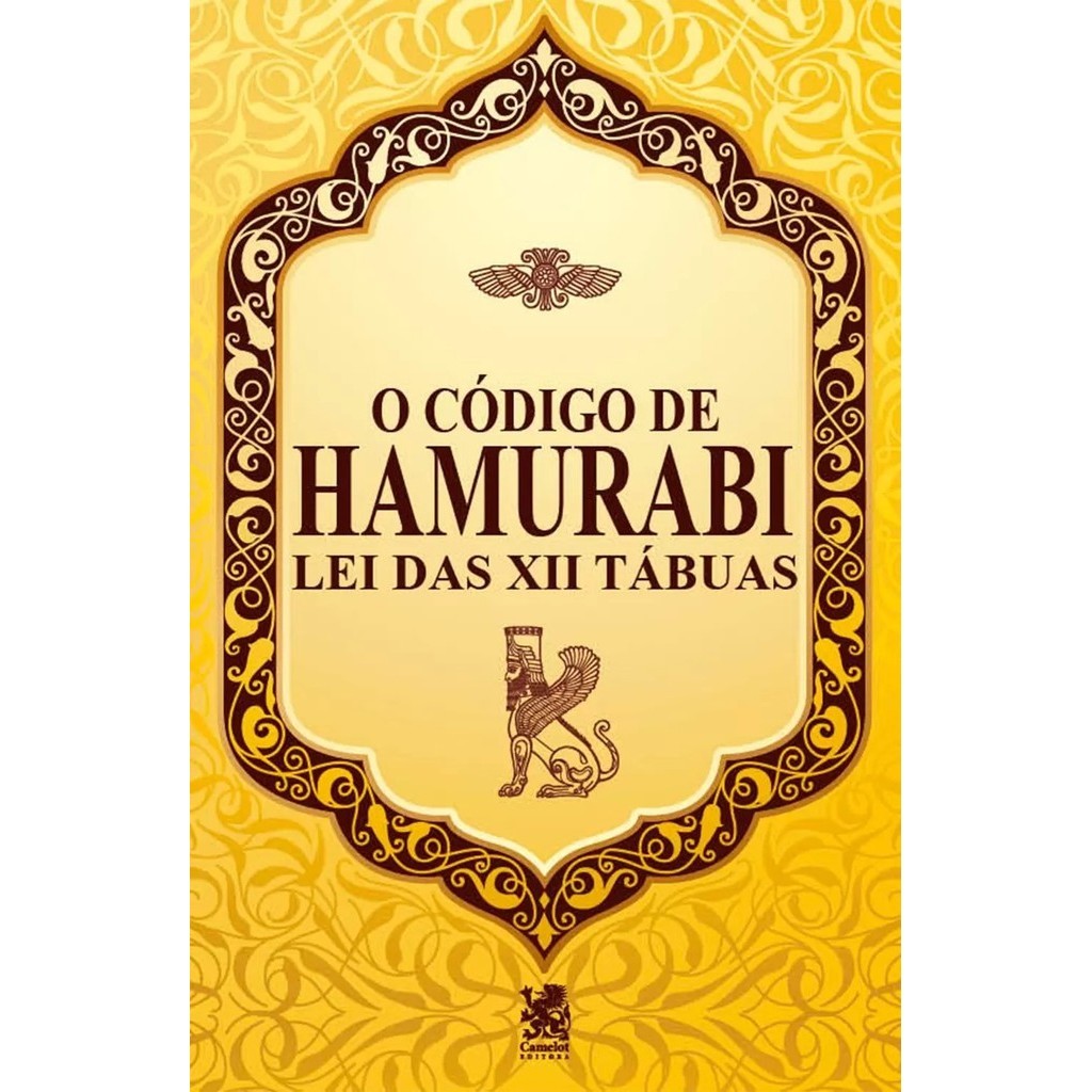 O Código de Hamurabi - Lei das XII Tábuas em Oferta na Shopee