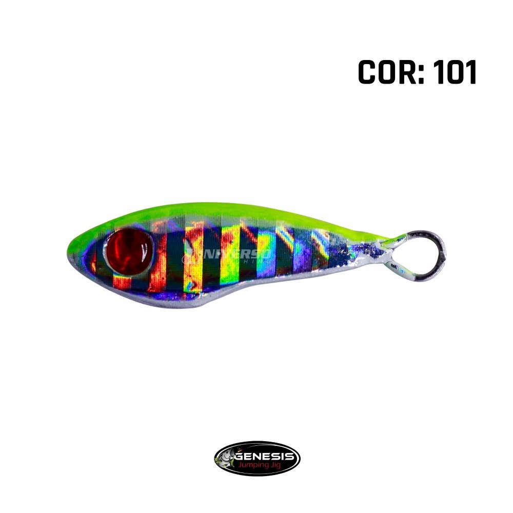 Isca Gênesis Micro Jig Jocker Holográfico - 7g