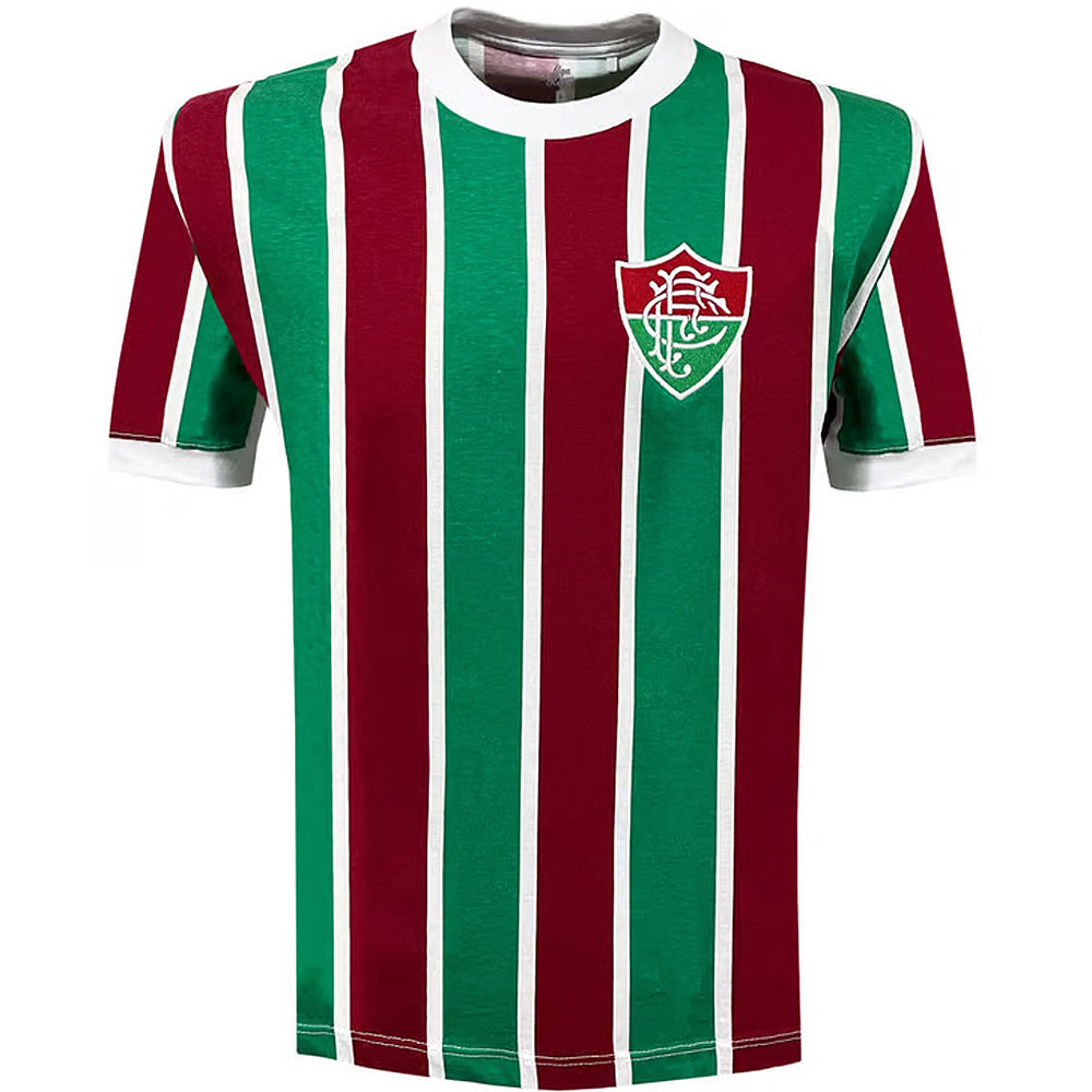 Camisa Fluminense Retrô 1975 Listrada Masculina Oficial em Oferta na Shopee