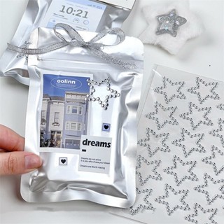 Steve Ins Diamond Star Sticker Pérola Decoração Adesivo Fotográfico Conjunto De Materiais De Embalagem em Oferta na Shopee