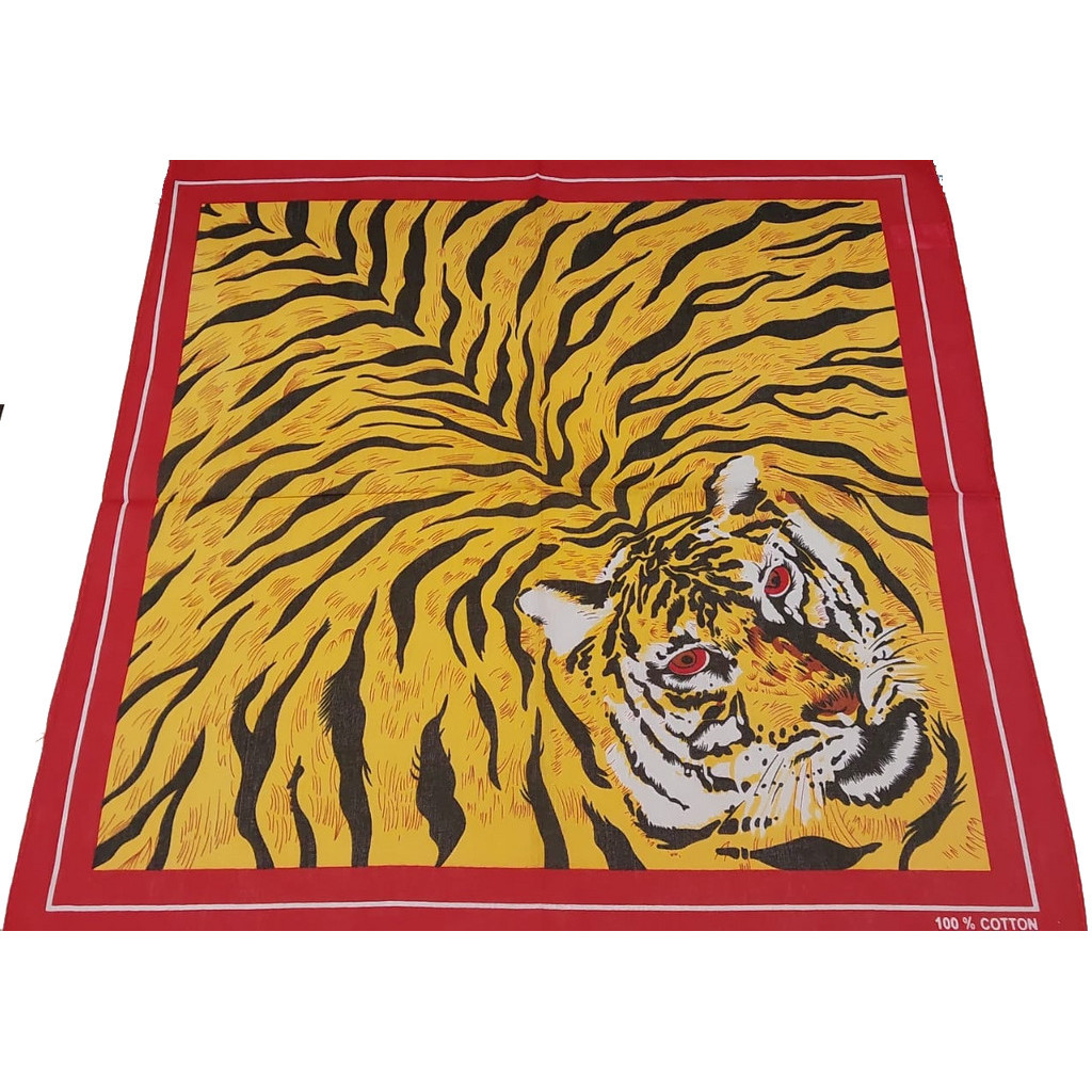 Bandana Tigre 100% Algodão