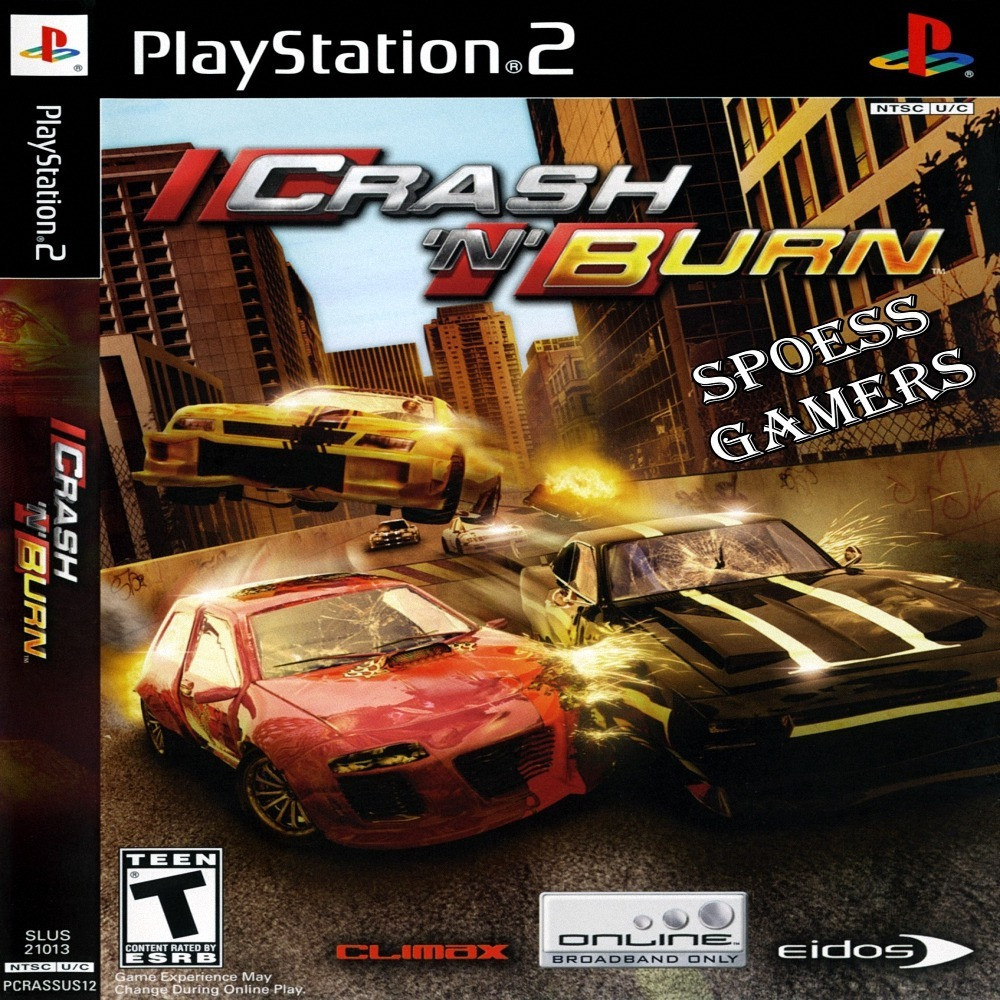 Crash 'n' Burn Ps2 Carros Patch .