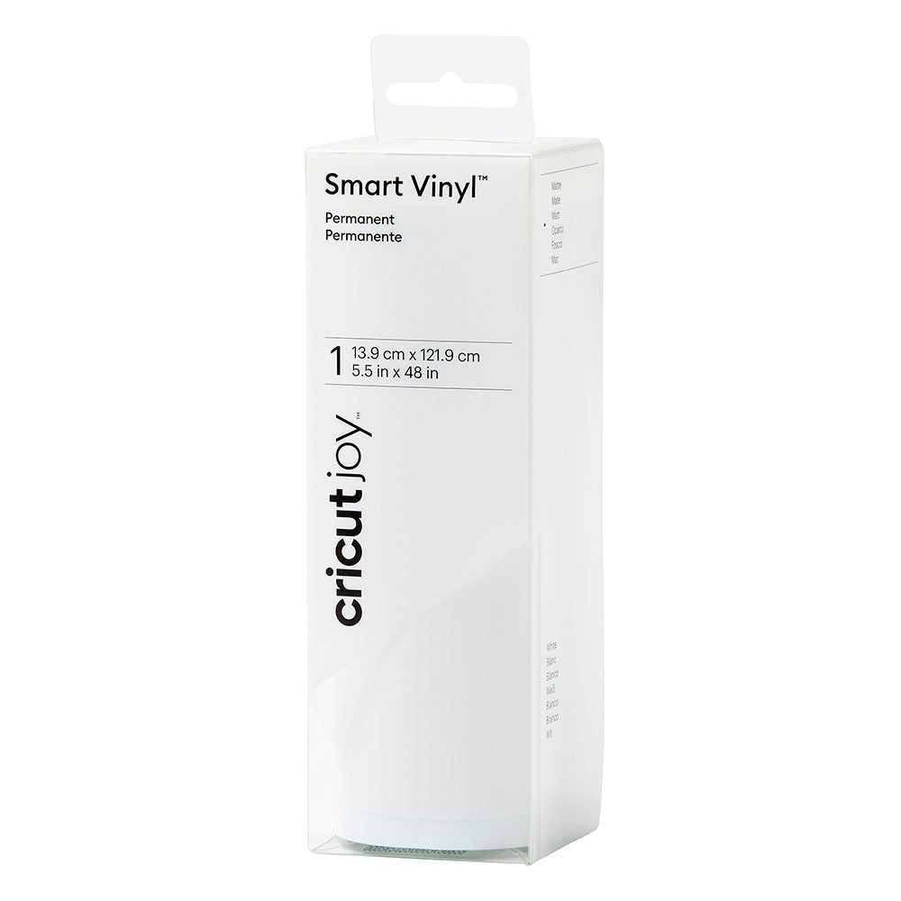 Vinil Permanente Cricut Joy Smart 14x122cm - Branco - Stationery