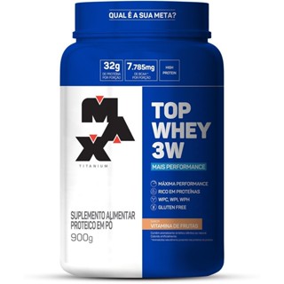 Top Whey 3W + Performance 900G - Max Titanium