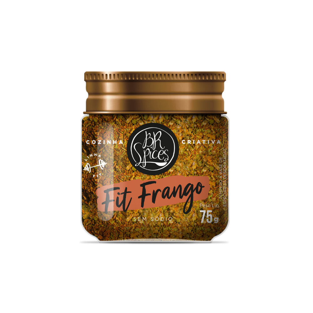 Tempero Pote BR Spices Fit Frango 75g em Oferta na Shopee