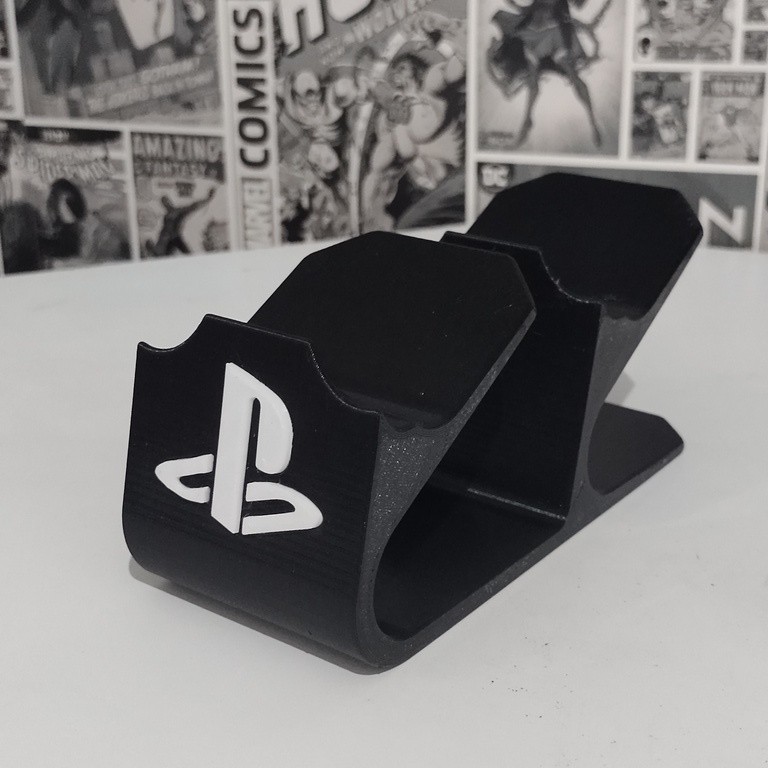 Suporte De Mesa Duplo Para Controle PlayStation 4 PS4.