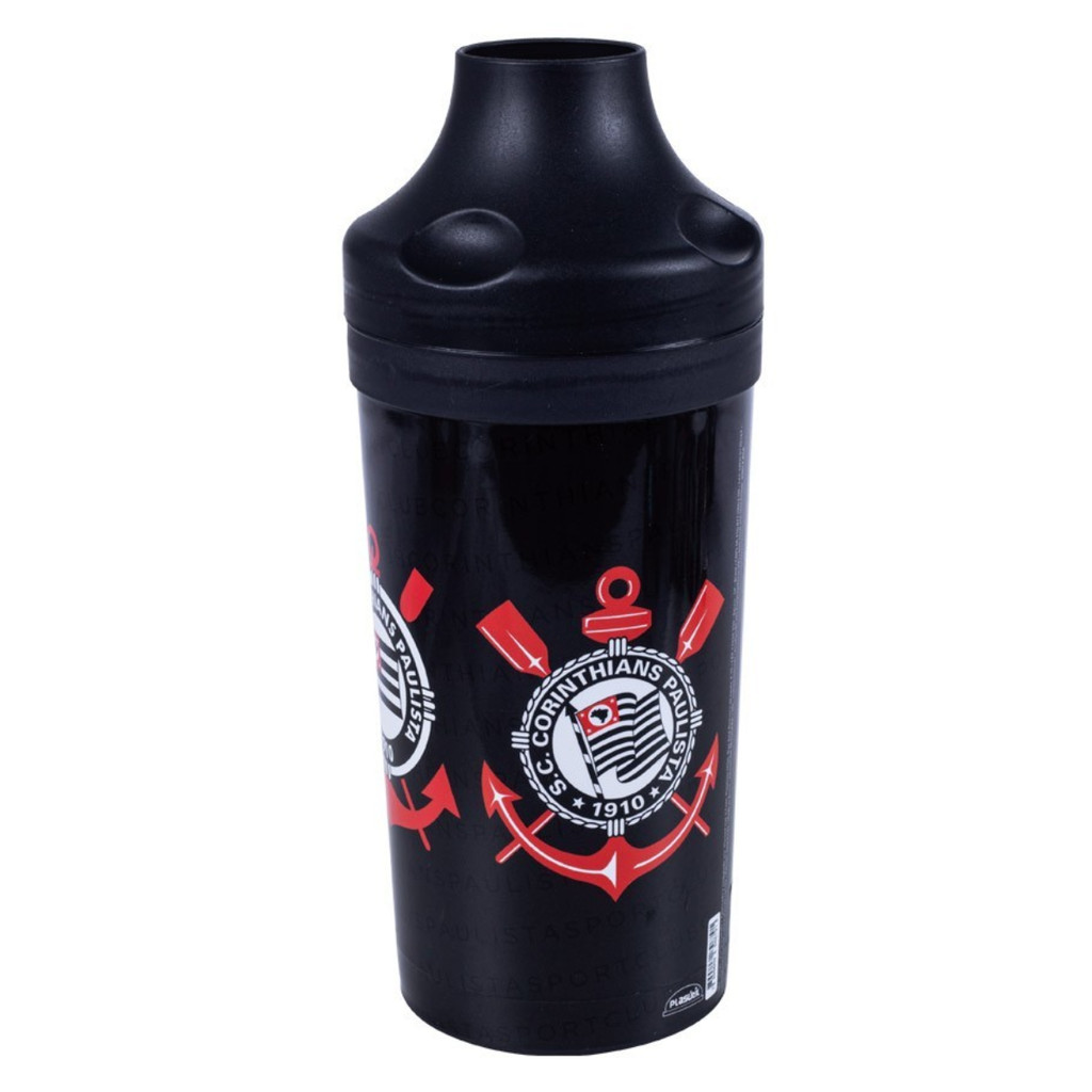Porta Garrafa 600ml Corinthians - Produto Oficial Licenciado em Oferta na Shopee