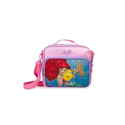 Lancheira Térmica Infantil Feminina Ariel Rosa