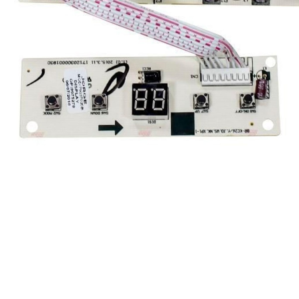 Placa comando interface Ar QCE07 QCE10 midea GW79037020B