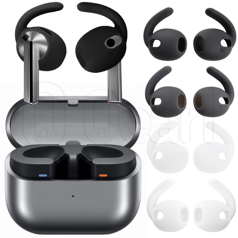 Dicas De Ganchos De Orelha Para Samsung Galaxy Buds 3-Suportes Antiderrapantes D