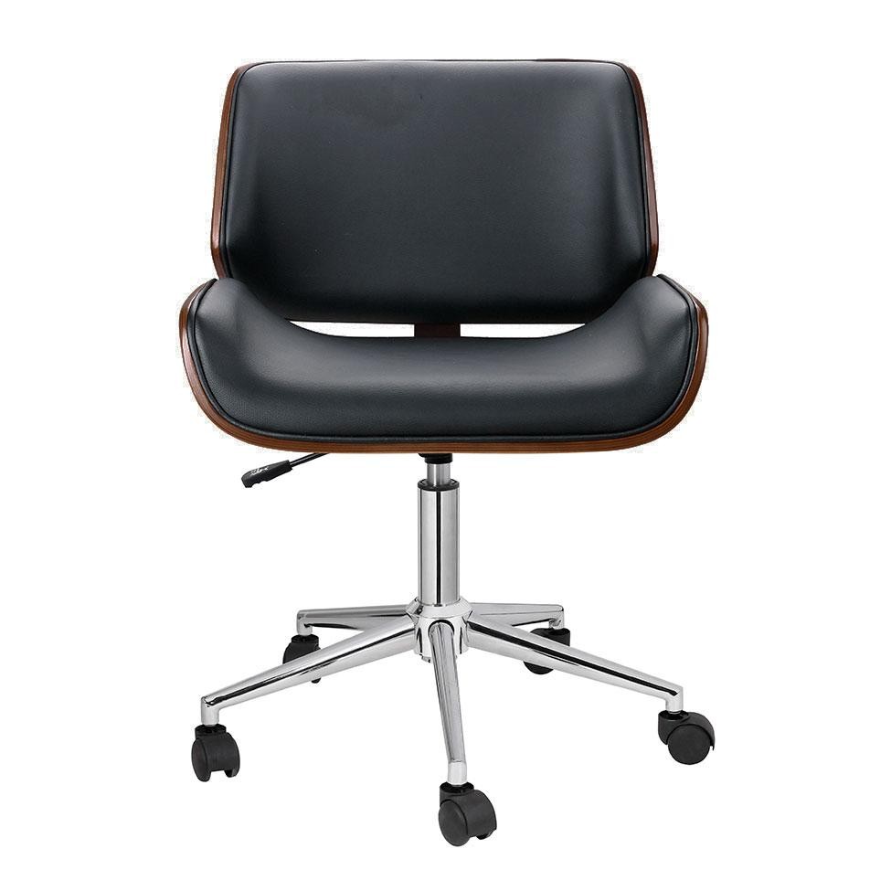 Cadeira de Escritório Diretor Giratória Lauren Preta em Oferta na Shopee