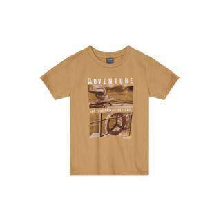 Camiseta infantil menino em malha Mundi em Oferta na Shopee