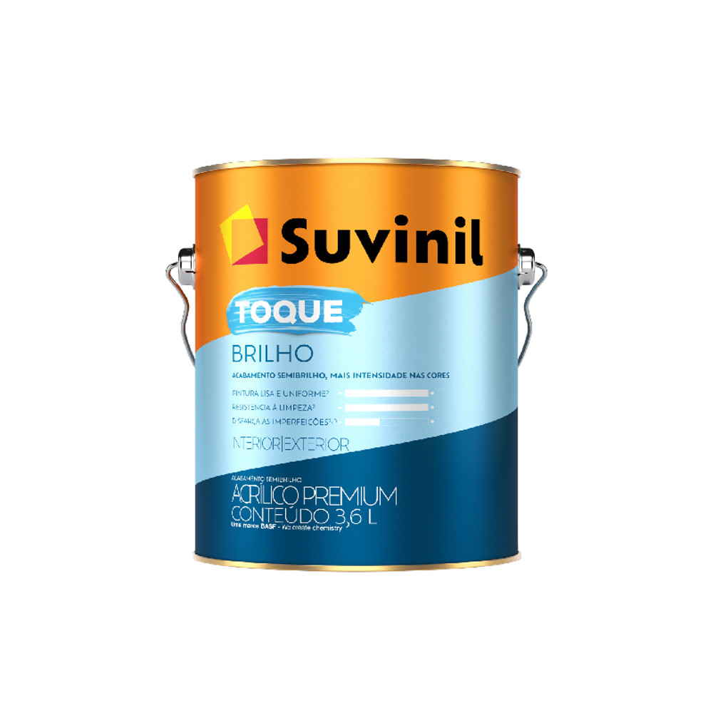 Tinta Toque Brilho Cores Básicas 3,6L Suvinil