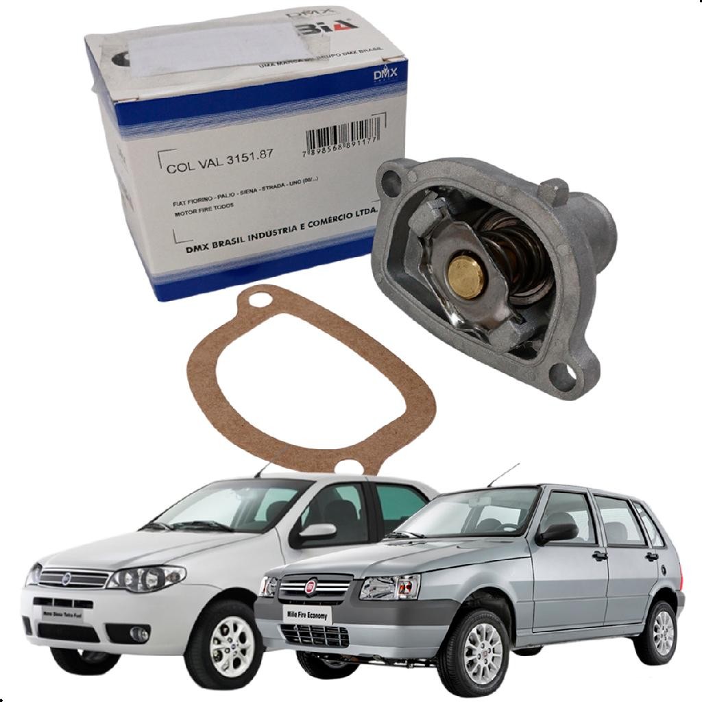 Válvula Termostática Fiat Uno Palio Siena Doblo Strada Fire 1.0 1.3 1.4 em Oferta na Shopee