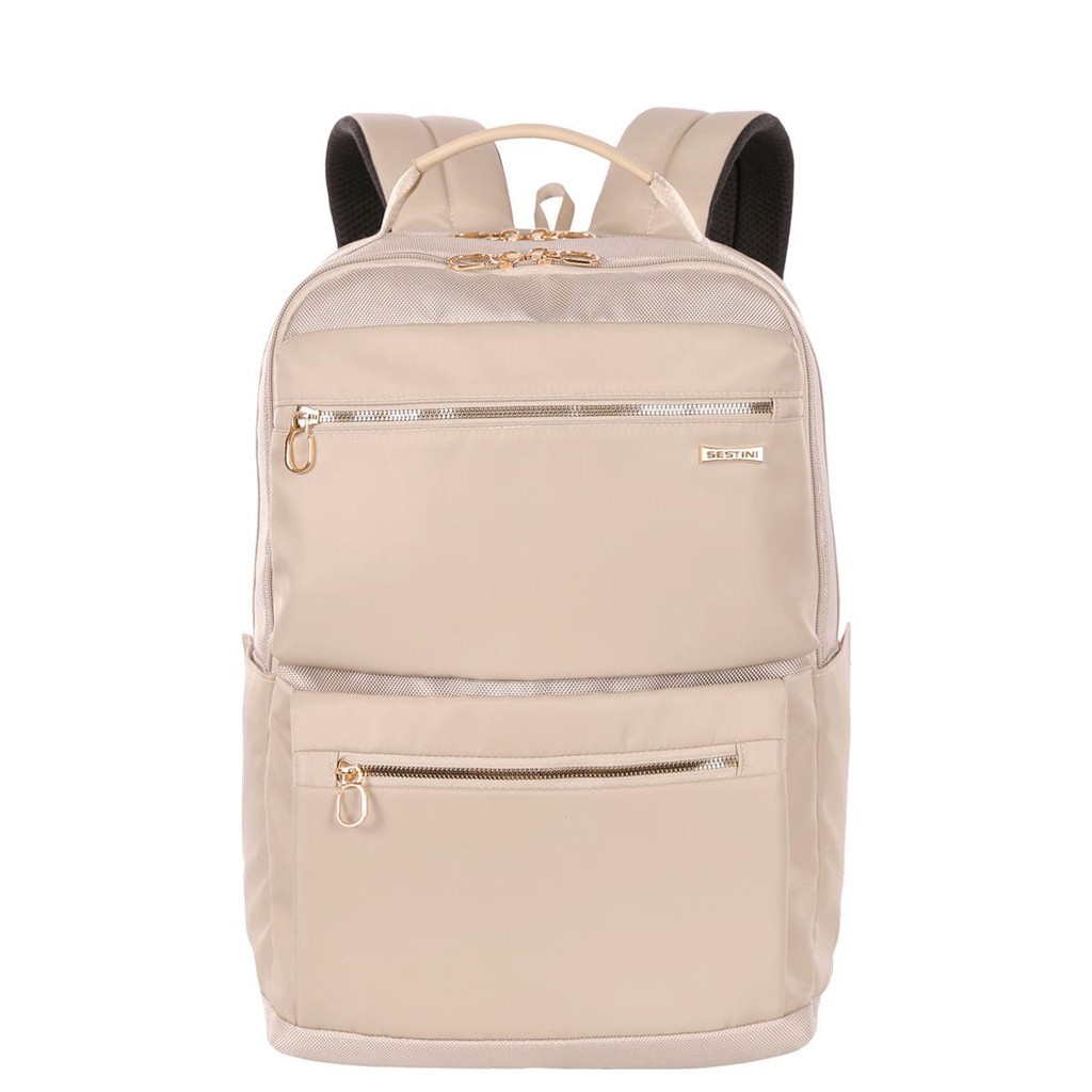 Mochila Grande 2 Compartimentos Notebook 15 Sestini Elegance - Nude - Baby & Kids Fashion