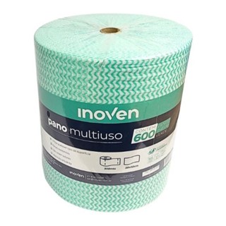 Pano Multiuso Tipo Perfex Rolo 600 Panos - 28x180m Inoven