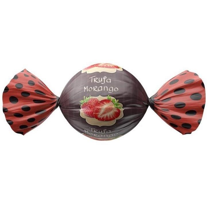 500 Embalagem Para Trufas MORANGO 15x16 REGINA em Oferta na Shopee