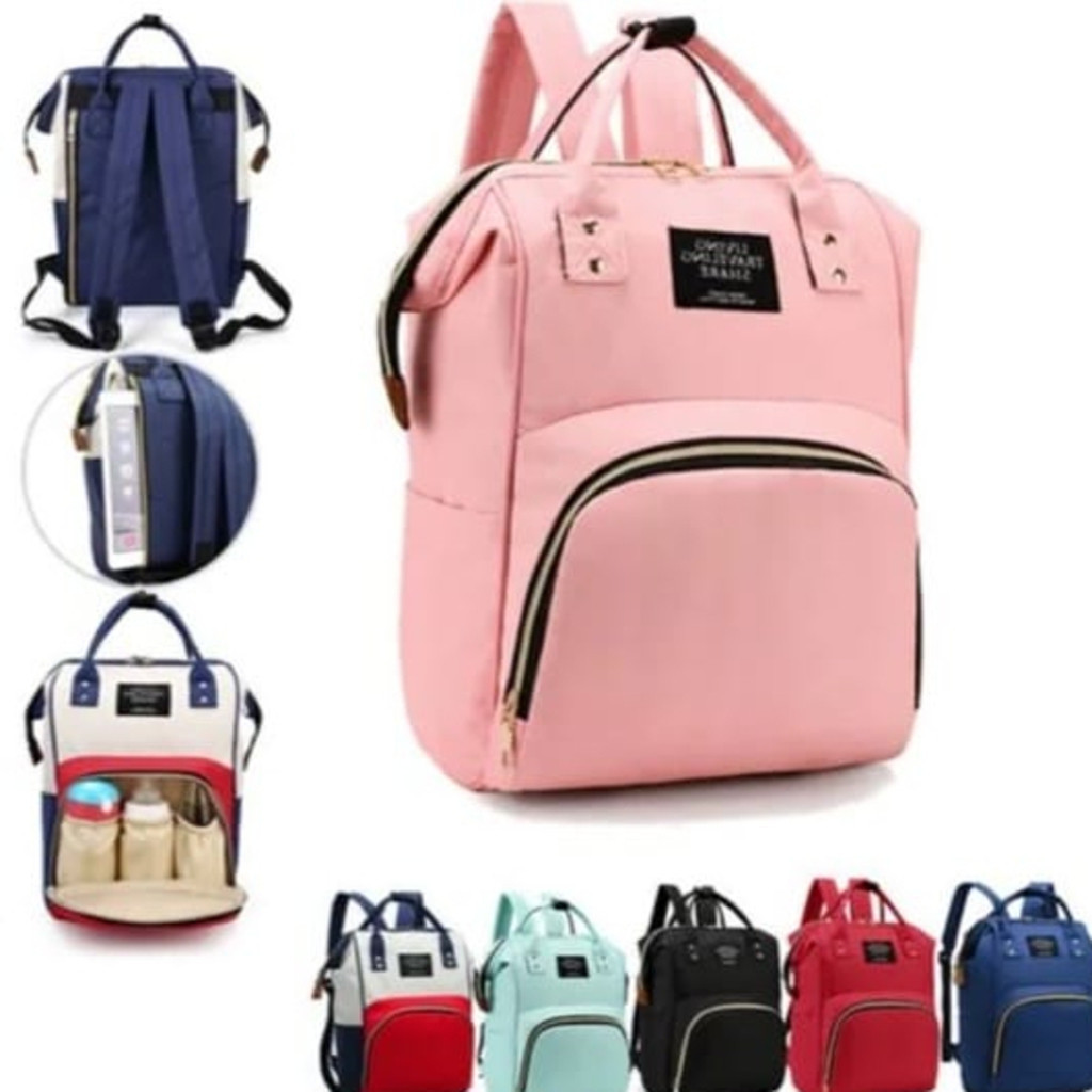 Asayong Mochila Bolsa Saída Maternidade Nova Multifunção Living LY-025