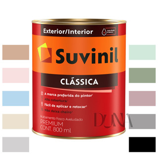 Tinta Suvinil Antimofo Paredes e Tetos Clássica 800ml em Oferta na Shopee