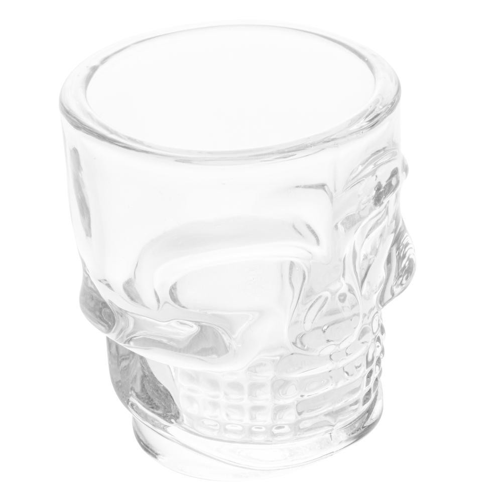 Copo de Shot Lyor Caveira Rock Style de Vidro 50ml - Home & Living