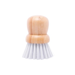 Escova para Limpeza Lyor de Bambu 5,5cm x 5cm x 9cm