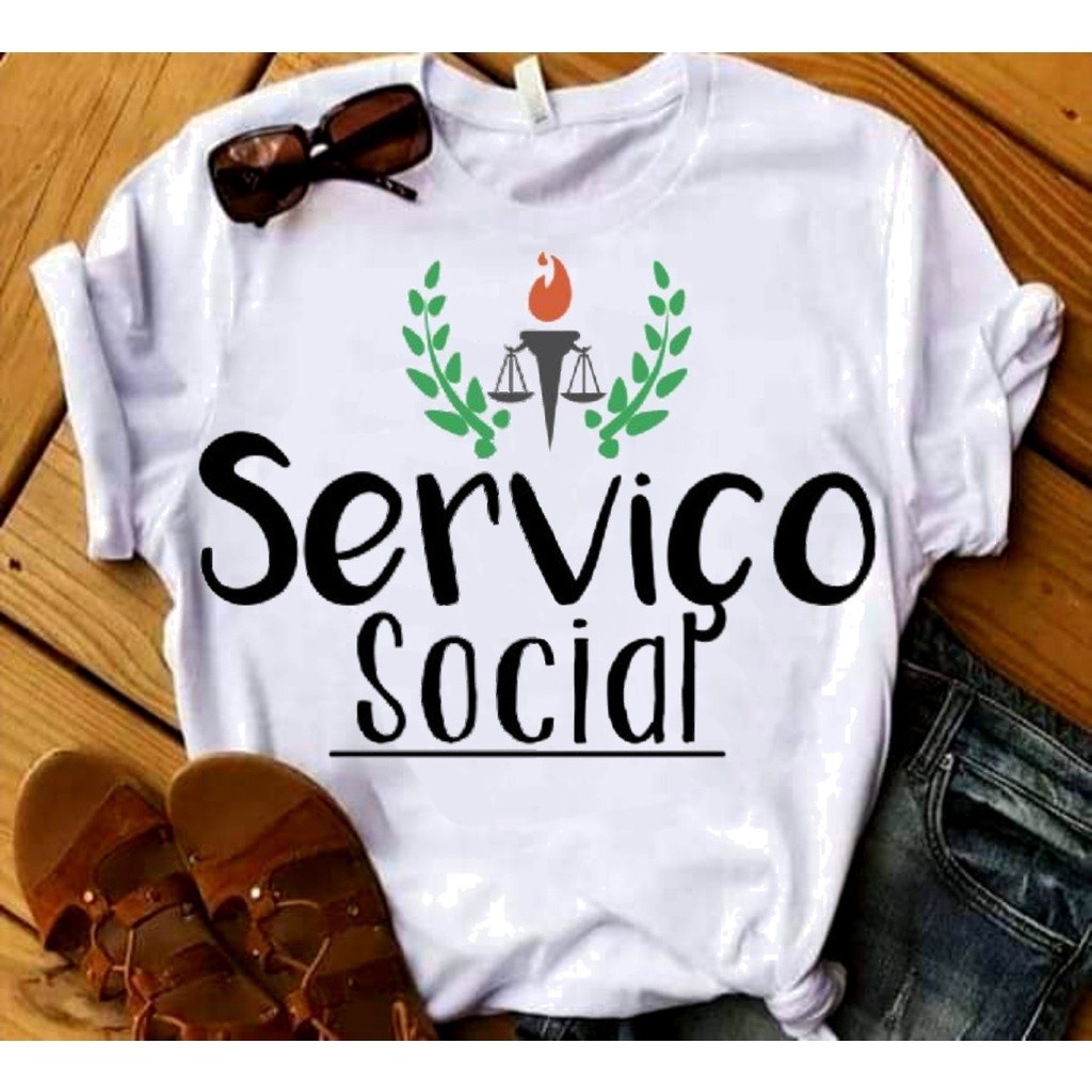 Camisa Camiseta Serviço Social 06 CP Assistente Social