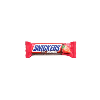 Chocolate Snickers Morango Recheado Com Caramelo 42g