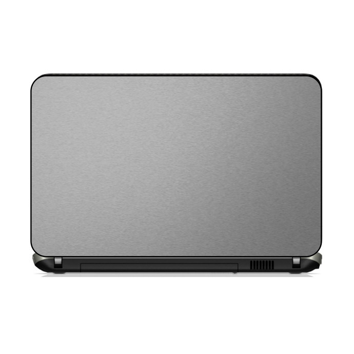 Adesivo Pelicula Notebook Aco Escovado Prata Dell Samsung Hp full hd casa quarto shop3