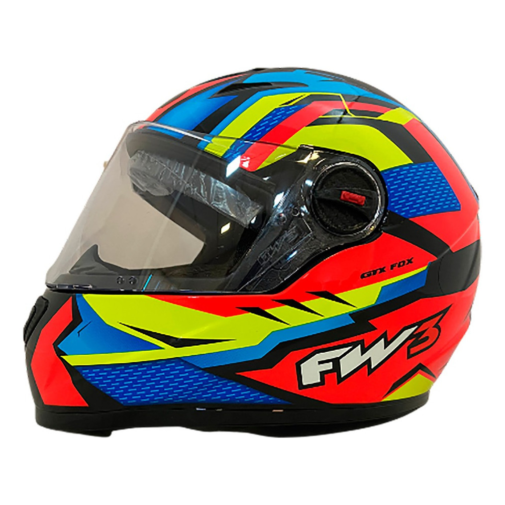 CAPACETE FW3 MOTO GTX FOX LARANJA TAMANHO 58 em Oferta na Shopee