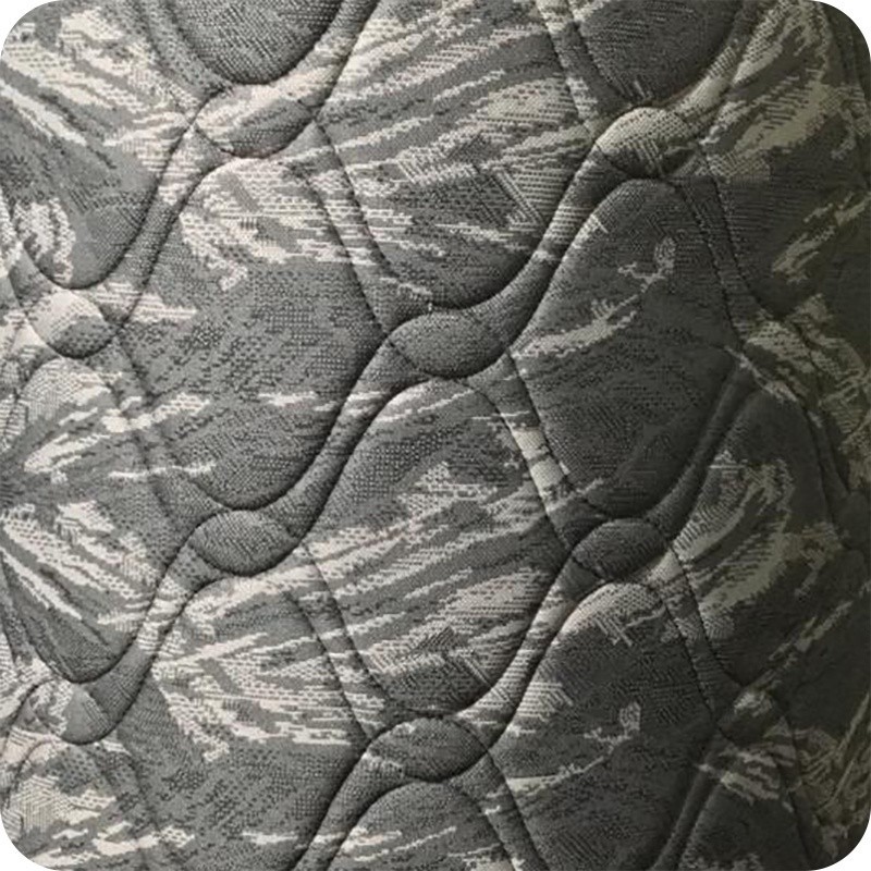 Tecido Malharia Costurada Dublada 10mm Preta