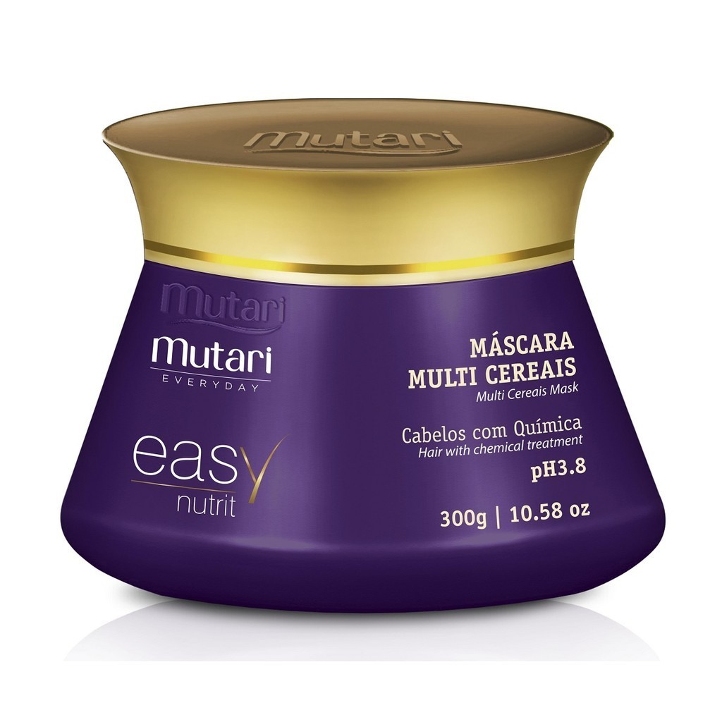 Máscara Multi Cereais 300g Mutari Easy Nutrit em Oferta na Shopee