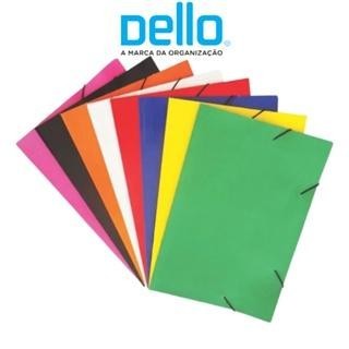 Pasta Aba Line A4 Elástico Ofício Diversas Cores - DELLO em Oferta na Shopee