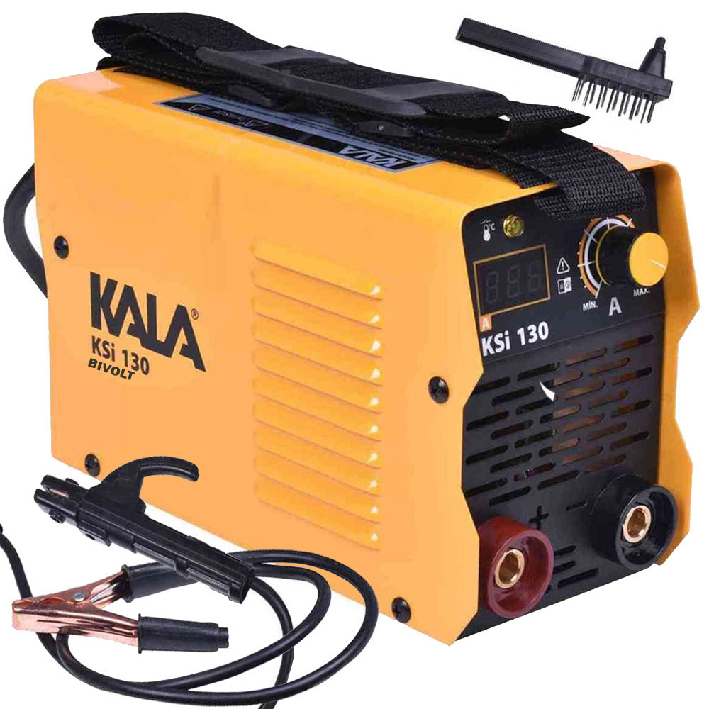 Aparelho Maquina Inversora de Solda Eletrodo Até 3,25MM Tig 130 Amperes Bivolt Automático 127/220V Kala em Oferta na Shopee