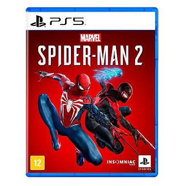 Marvel's Spider Man 2 PS5 Novo Lacrado Mídia Fisica