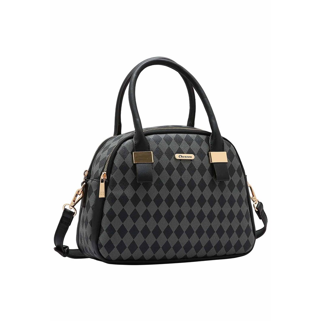 Bolsa Feminina Chenson Original Geométrica Mão 3484853 em Oferta na Shopee