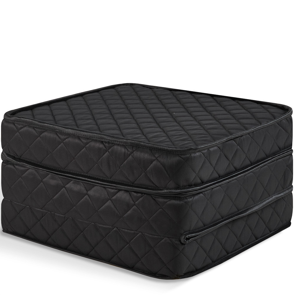 Puff Dobrável Solteiro 3 em 1 Multiuso 100% Espuma D33 BF Colchões em Oferta na Shopee