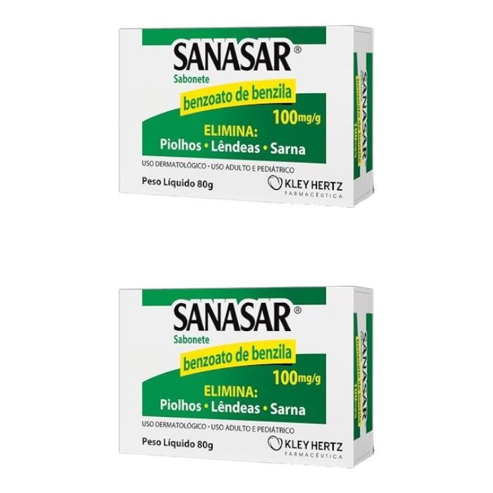 Kit Sanasar Sabonete Com 2 Caixas De 60g Cada em Oferta na Shopee