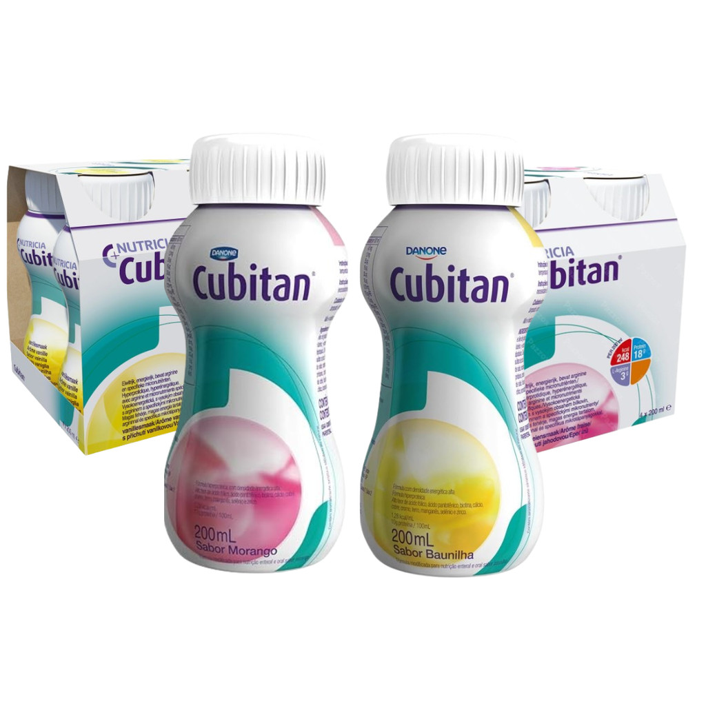 CUBITAN 4 UNIDADES -Suplemento nutricional 200ml em Oferta na Shopee