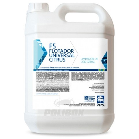 APC - F05 Flotador Universal Citrus Perol (5 Litros) Diluição: Até 1:10