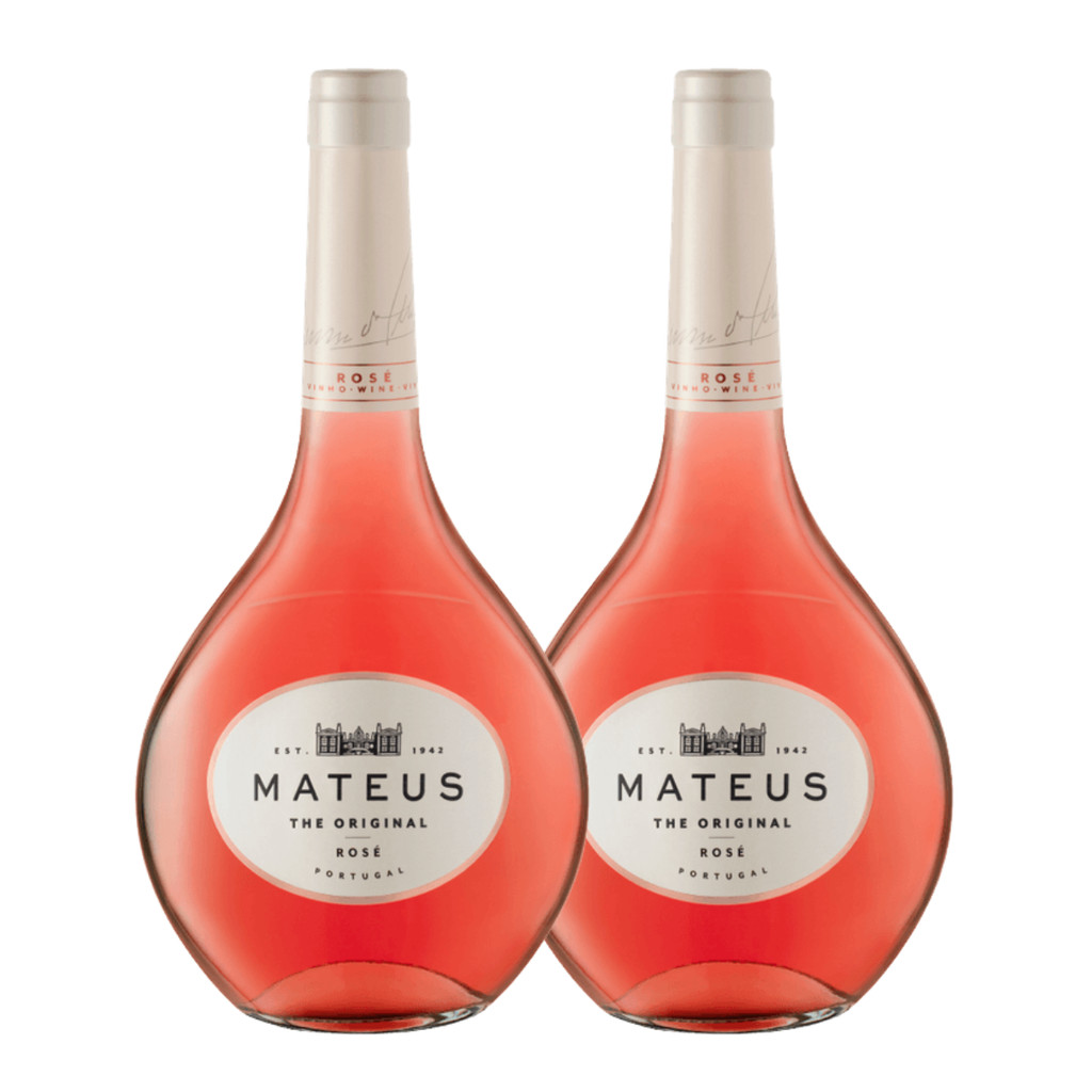 Vinho Português Mateus Original Rosé 187Ml Kit 2 Unidades