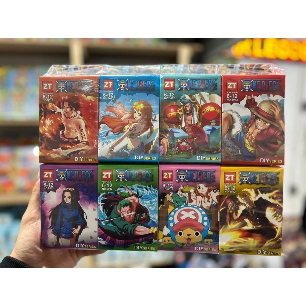 LEGO Bloco de Montar One Piece 8 Peças o Melhores Pitardas — R$ 70,90 em Shopee