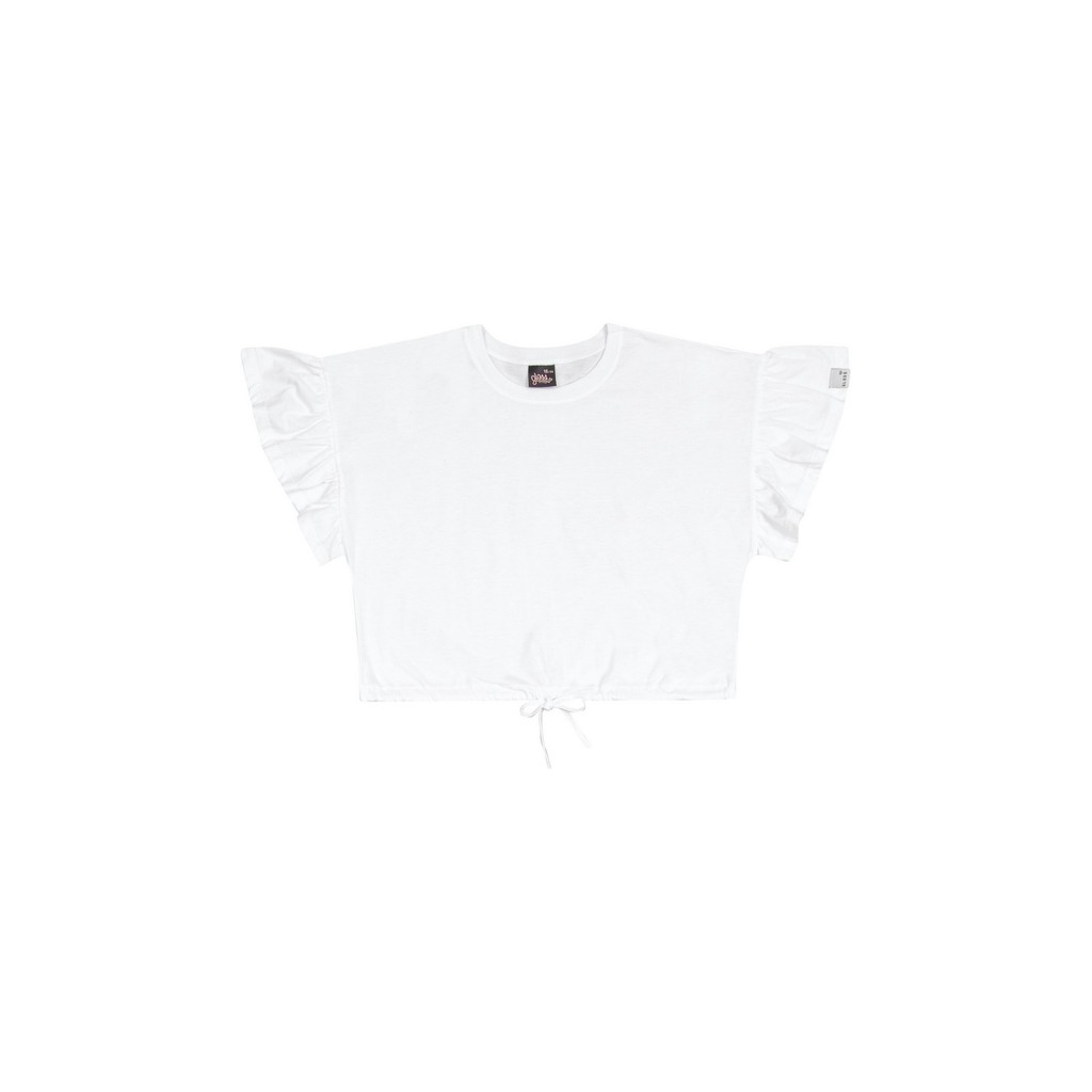 Blusa Cropped Básica em Meia Malha Juvenil Gloss - Baby & Kids Fashion