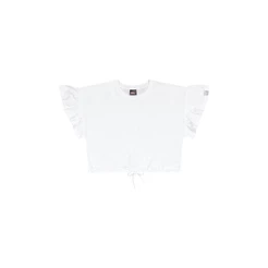 Blusa Cropped Básica em Meia Malha Juvenil Gloss