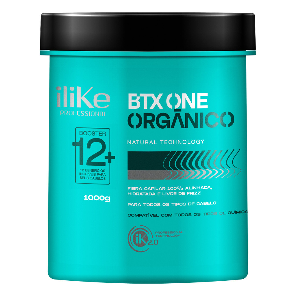 ILIKE BTOX ORGANICO 12 EM 1 - 1KG em Oferta na Shopee